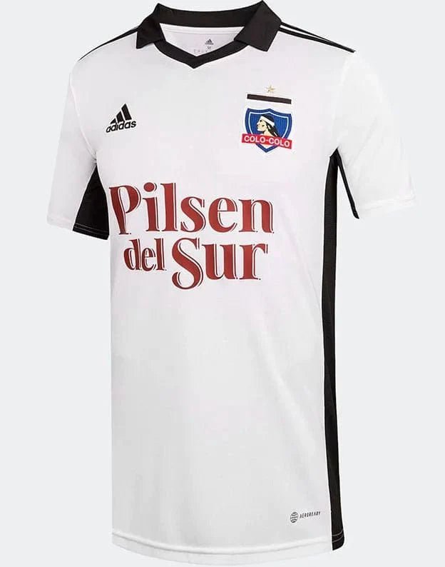 Camisa Colo - Colo I 22/23 - Adidas Torcedor Masculino - Branco e Preto - FutStore Oficial!