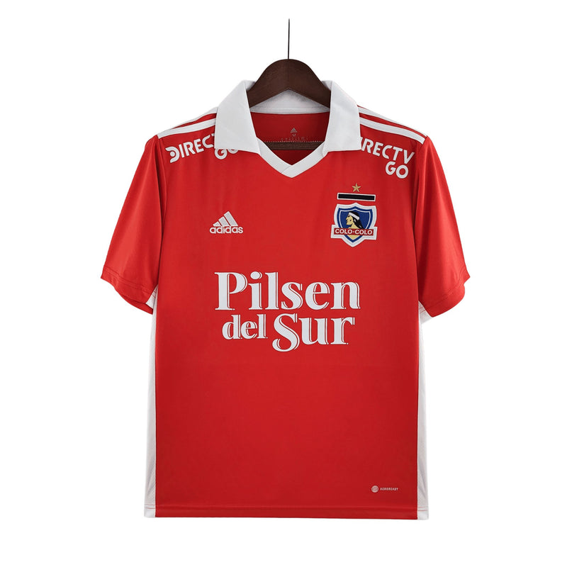 Camisa Colo Colo II 22/23 - Adidas Torcedor Masculina - Vermelho - FutStore Oficial!