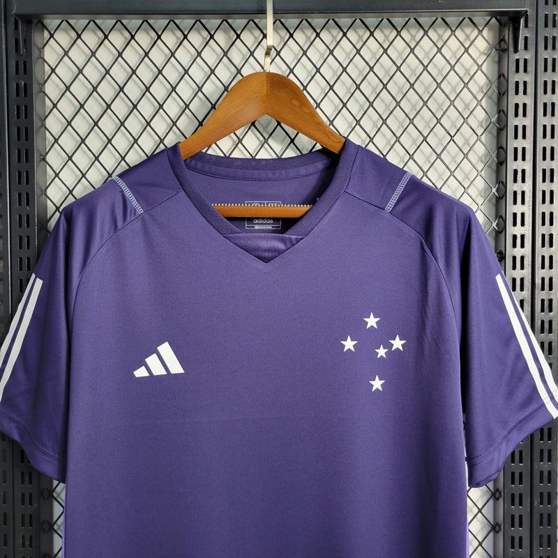 Camisa Cruzeiro Treino 23/24 - Adidas Torcedor Masculina - Roxa - FutStore Oficial!