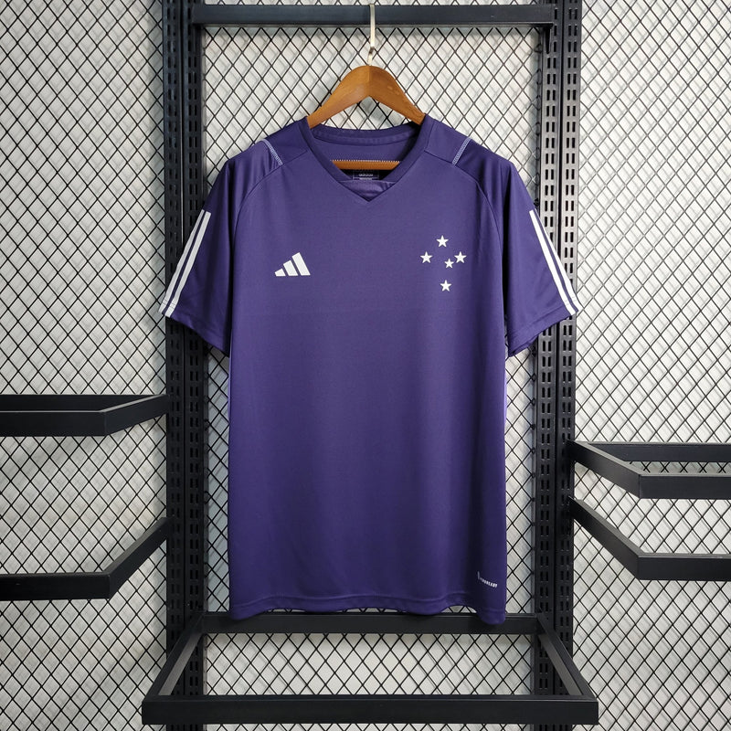 Camisa Cruzeiro Treino 23/24 - Adidas Torcedor Masculina - Roxa - FutStore Oficial!