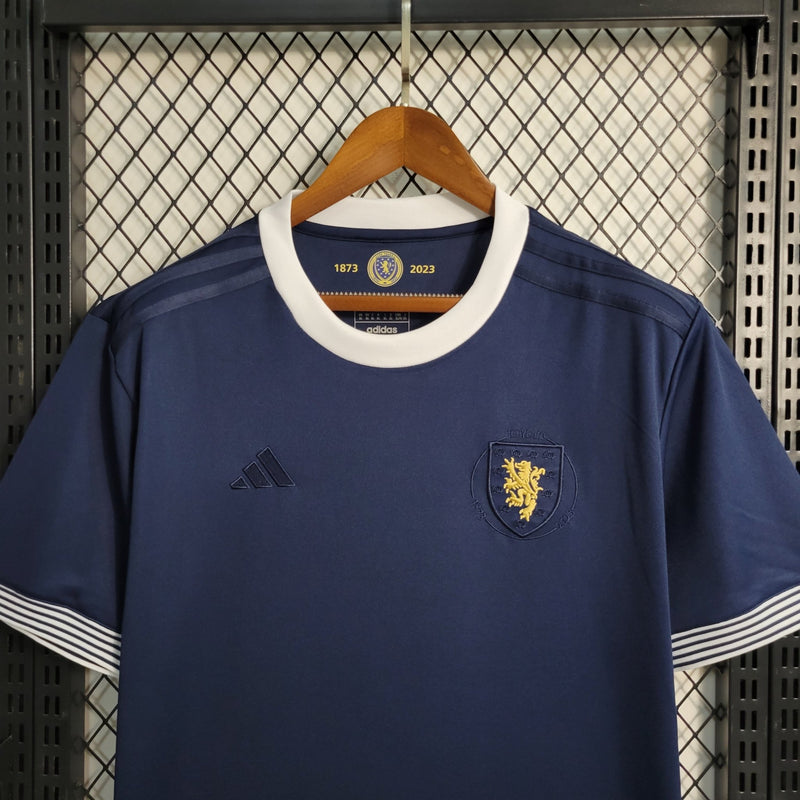 Camisa Escócia 150 Anos Edição Especial Adidas - Azul Escuro - FutStore Oficial!