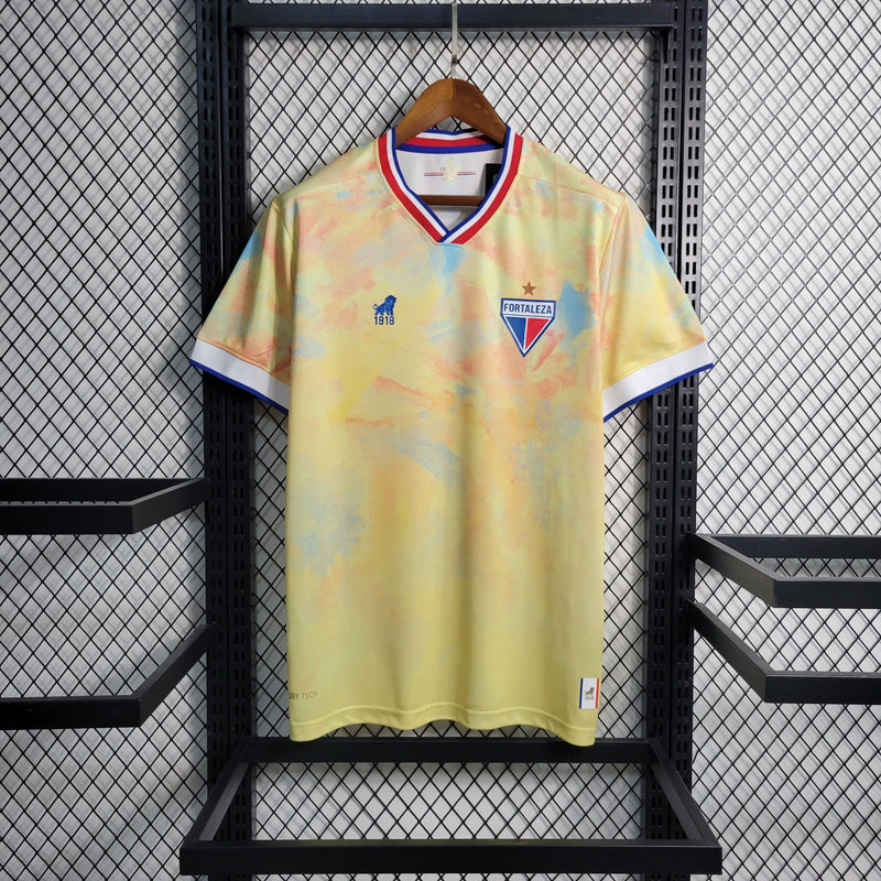 Camisa Fortaleza Edição Especial 23/24 - Torcedor Masculina - Amarela - FutStore Oficial!