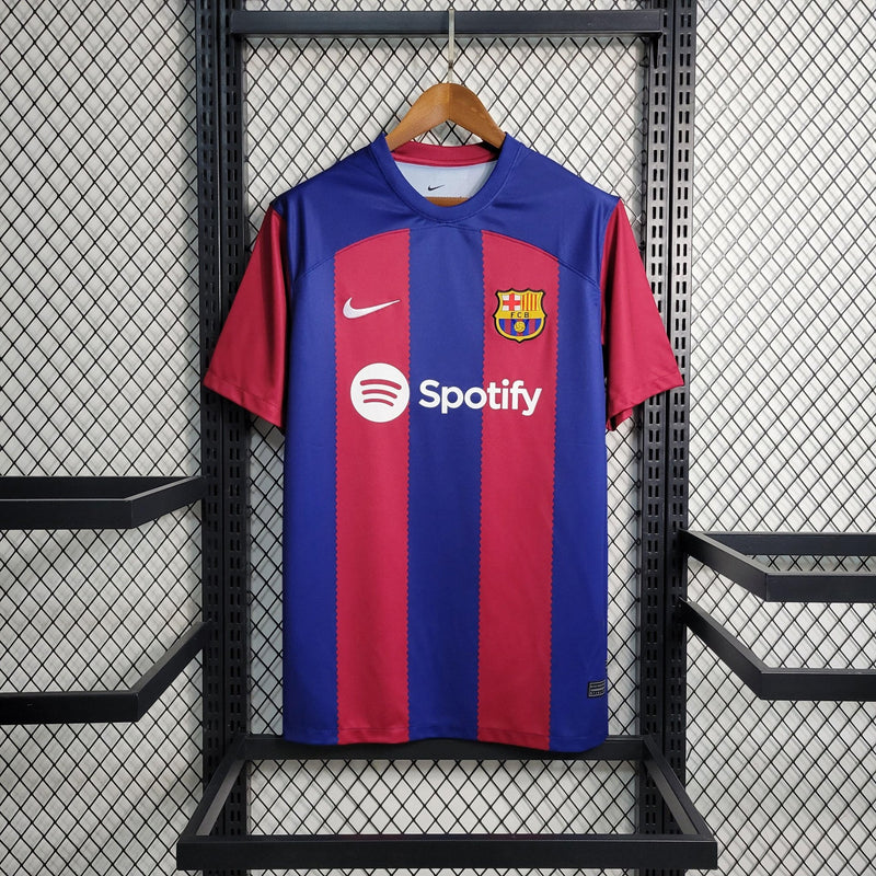 CAMISA I BARCELONA 23/24 NIKE VERSÃO TORCEDOR TRICOLOR - FutStore Oficial!
