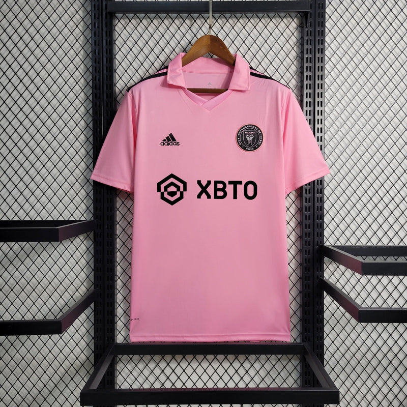 Camisa Inter Miami Home 23/24 - Adidas Torcedor Masculina - Rosa - FutStore Oficial!