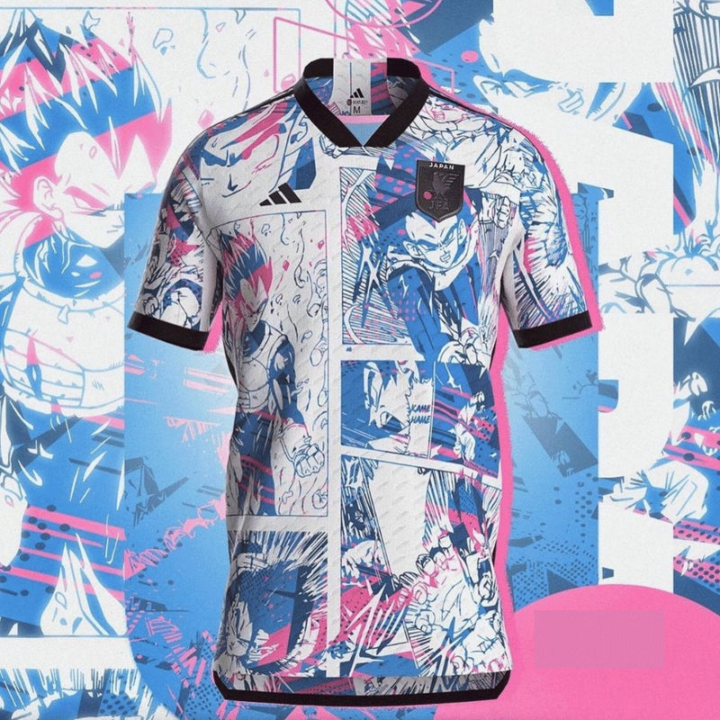 Camisa Japão Anime Conceito DragonBall 2023 - Adidas Versão Jogador Masculina - FutStore Oficial!