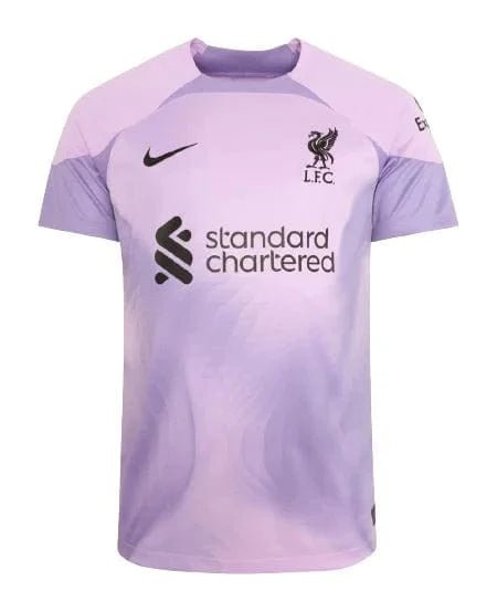 Camisa Liverpool Home Goleiro 22/23 - Torcedor - Masculina - Lilas - FutStore Oficial!