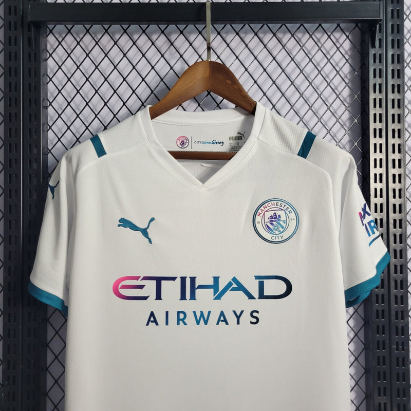 Camisa Manchester City Branca 22/23 - Puma Torcedor Masculina - Refletiva - FutStore Oficial!