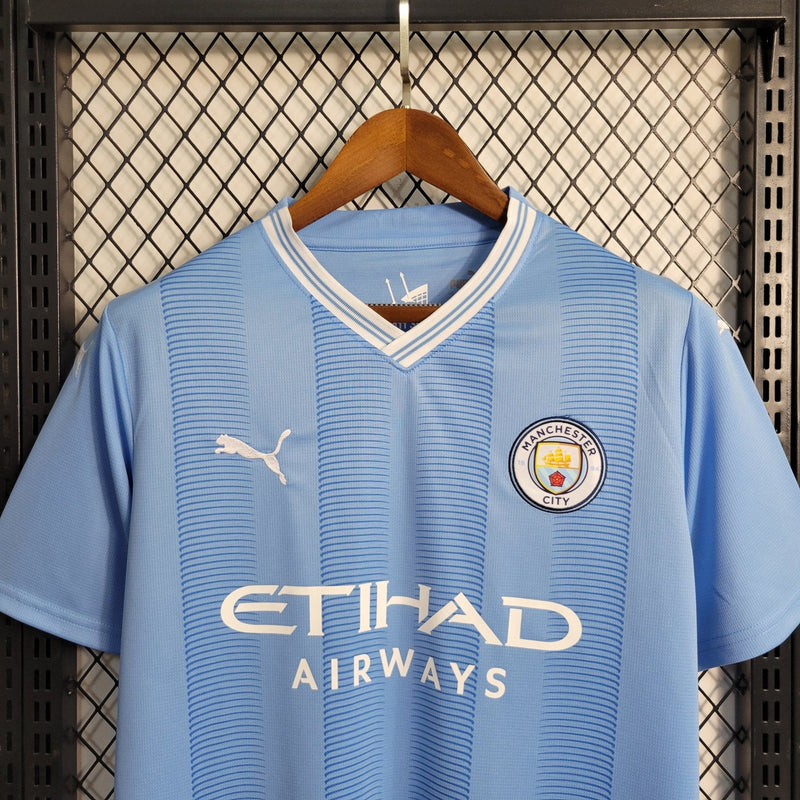 Camisa Manchester City Home 23/24 - Puma Torcedor Masculina - Lançamento - FutStore Oficial!