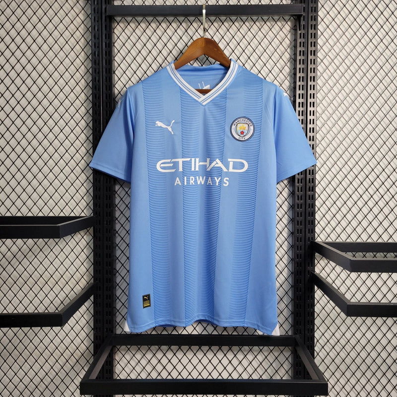 Camisa Manchester City Home 23/24 - Puma Torcedor Masculina - Lançamento - FutStore Oficial!