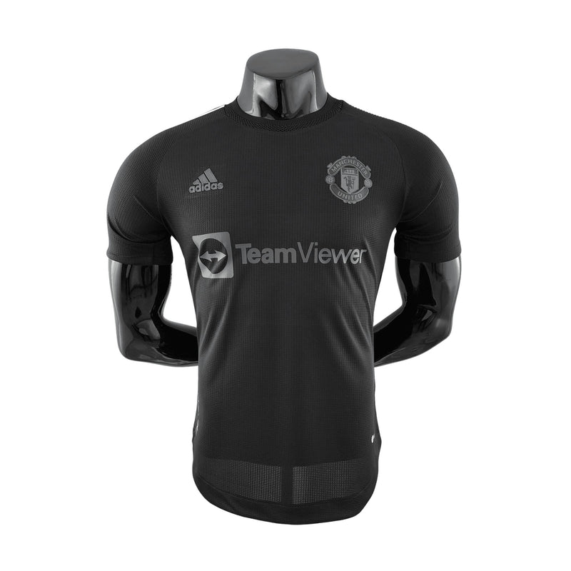 Camisa Manchester United Black II 22/23 - Adidas Versão Jogador Masculina - Preto - FutStore Oficial!