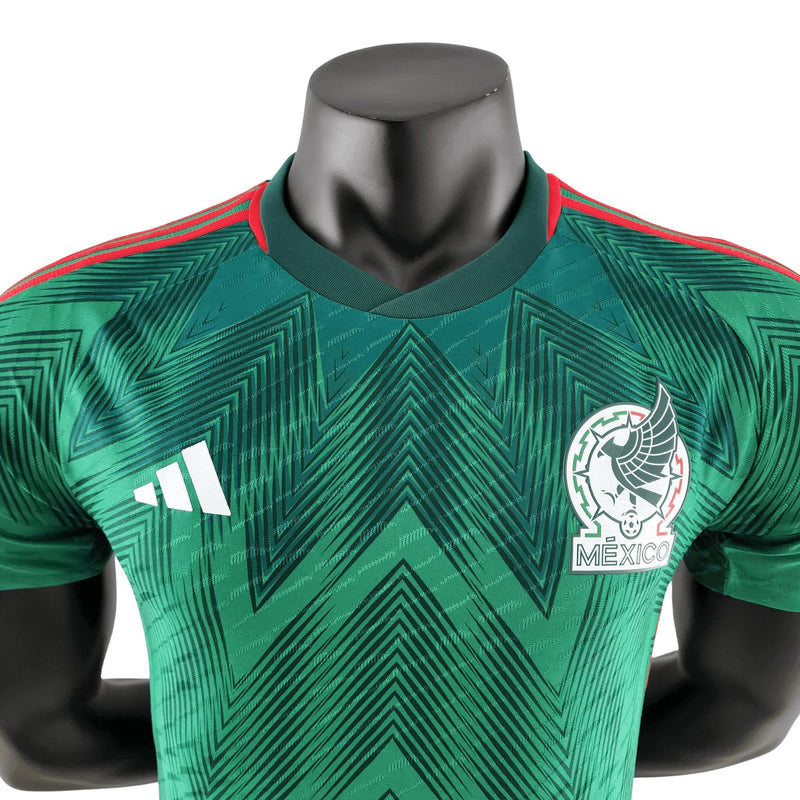 Camisa México I 2022 - Adidas Versão Jogador Masculina - FutStore Oficial!