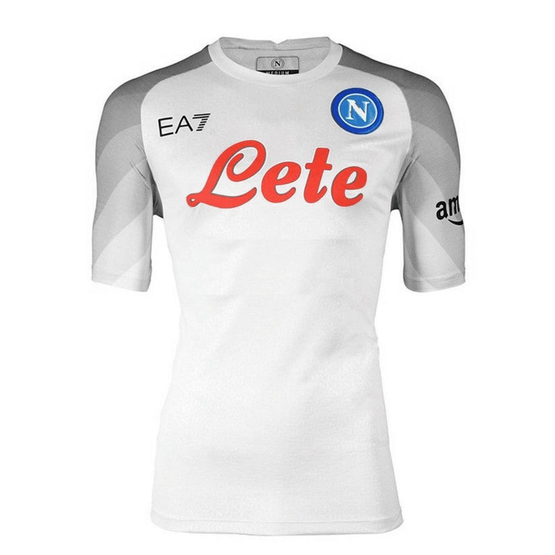 Camisa Napoli Away 23/24 - EA7 Torcedor Masculina - FutStore Oficial!