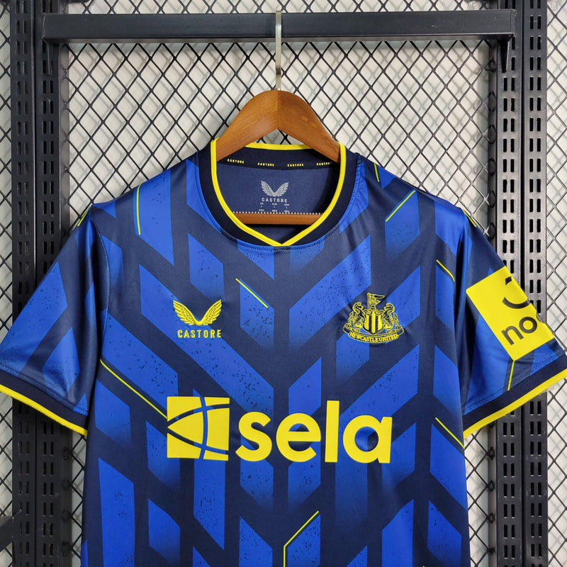 Camisa Newcastle Away 23/24 Castore Torcedor Masculino - FutStore Oficial!