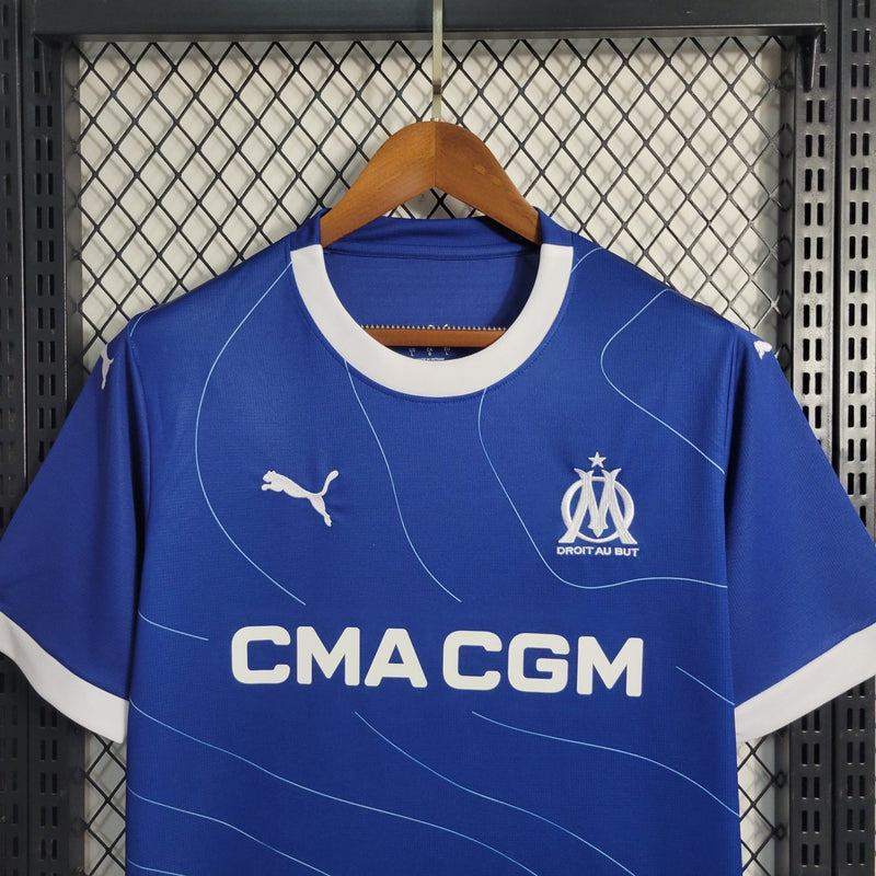 Camisa Olympique de Marseille Away 23/24 - Puma Torcedor Masculina - FutStore Oficial!