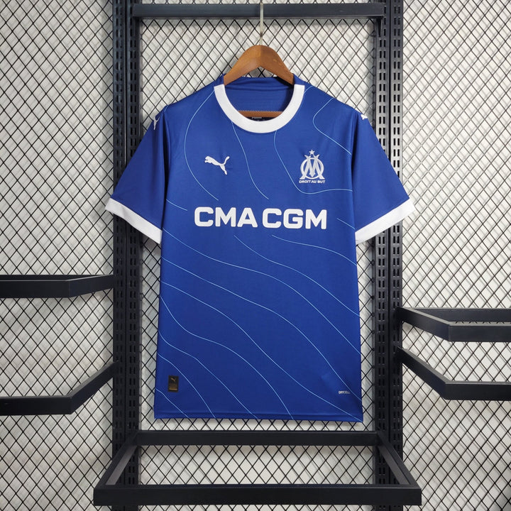 Camisa Olympique de Marseille Away 23/24 - Puma Torcedor Masculina - FutStore Oficial!