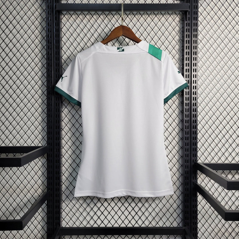 Camisa Palmeiras AWAY 23/24 - Puma Torcedor Feminina - Branca - FutStore Oficial!