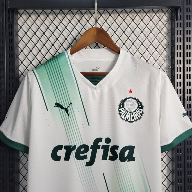 Camisa Palmeiras Away 23/24 - Puma Versão Torcedor Masculina - Branca - FutStore Oficial!