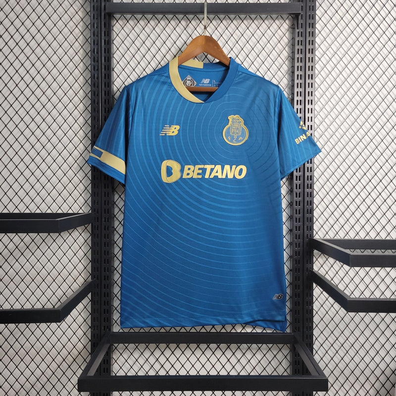 Camisa Porto Away 23/24 - New Balace Torcedor Masculina - FutStore Oficial!