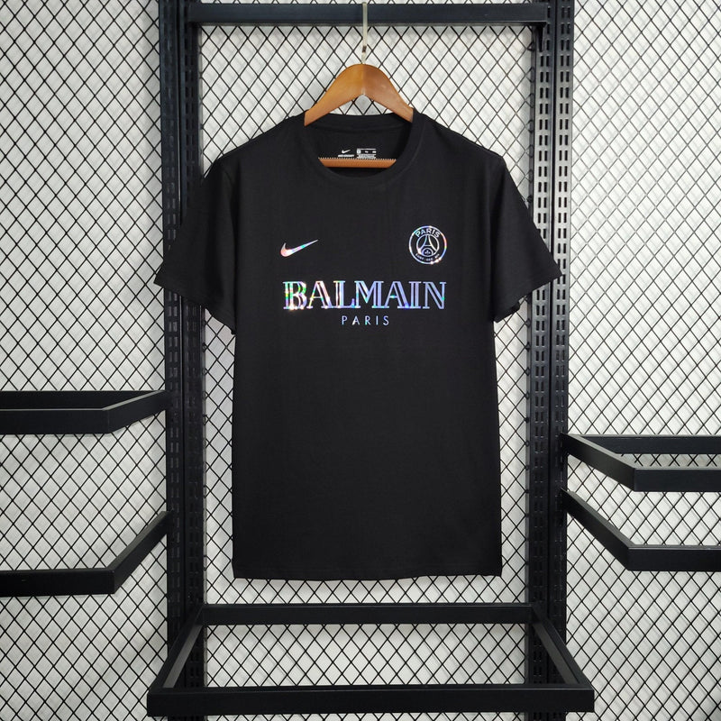 Camisa PSG 23/24 Edição Especial Preta Refletiva - FutStore Oficial!