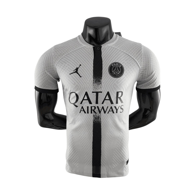 Camisa PSG I 22/23 - Jordan Versão Jogador Masculina - Cinza - FutStore Oficial!