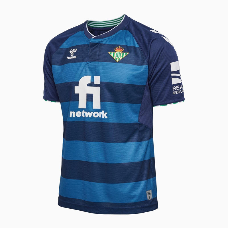 Camisa Real Betis II 22/23 - Hummel Torcedor Masculina - Azul - FutStore Oficial!