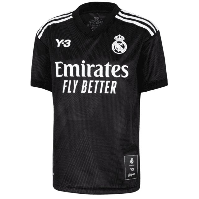 Camisa Real Madrid Y-3 Edição Black 2022 - FutStore Oficial!