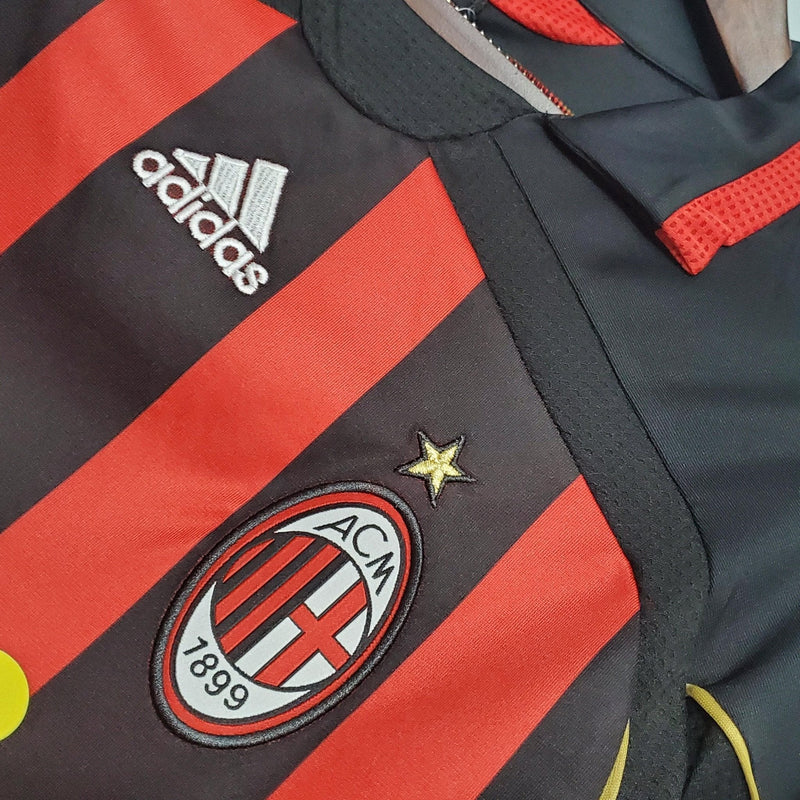 Camisa Retrô AC Milan 2006/07 Home - FutStore Oficial!