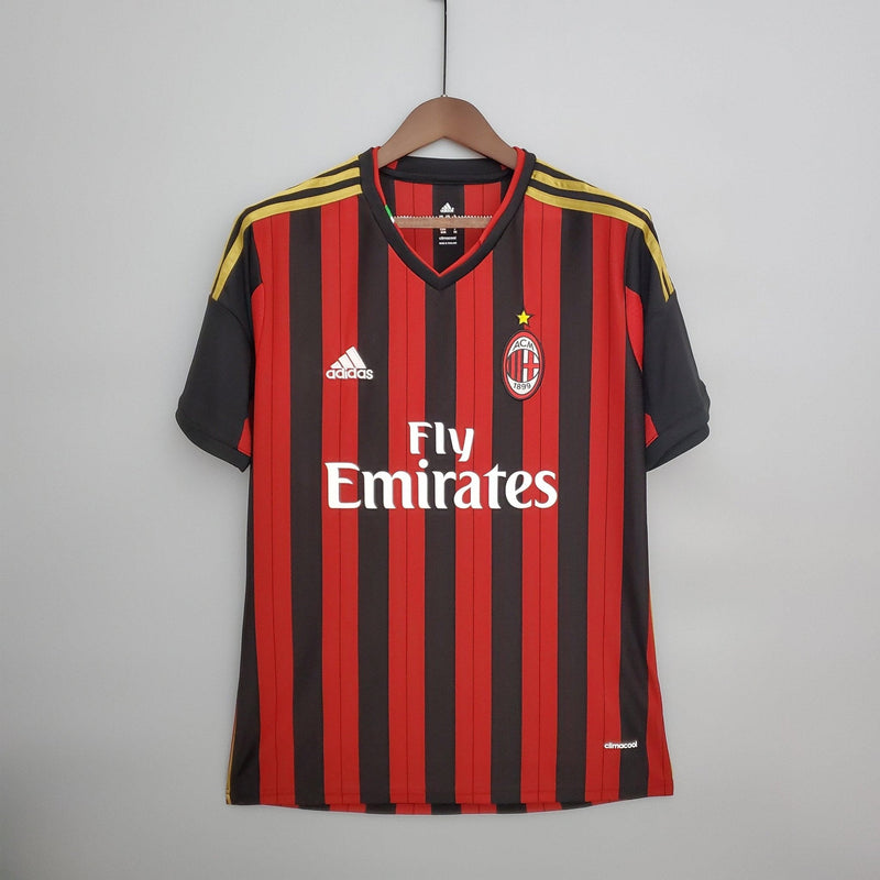 Camisa Retrô AC Milan 2013/14 Home - FutStore Oficial!