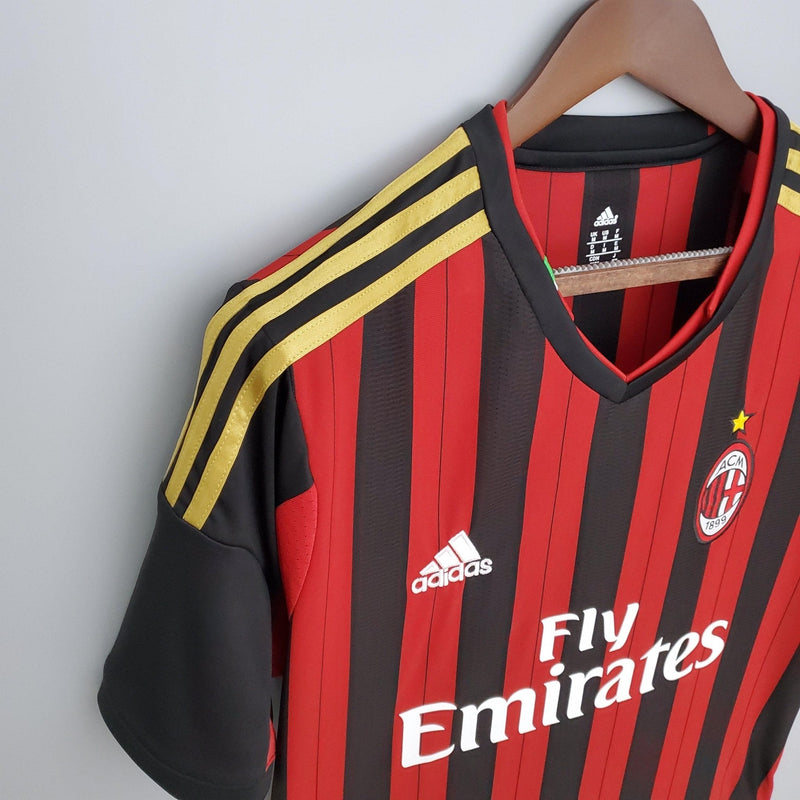 Camisa Retrô AC Milan 2013/14 Home - FutStore Oficial!