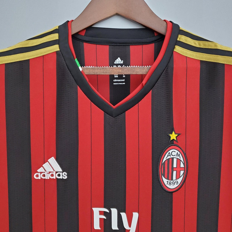 Camisa Retrô AC Milan 2013/14 Home - FutStore Oficial!