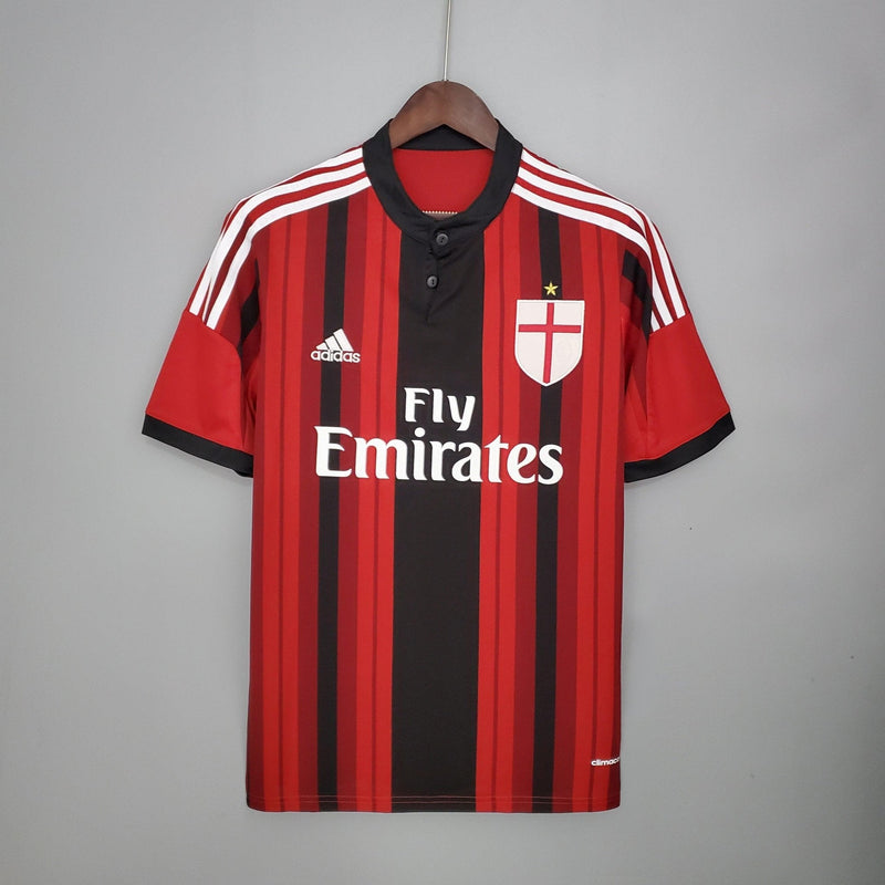 Camisa Retrô AC Milan 2014/15 Home - FutStore Oficial!