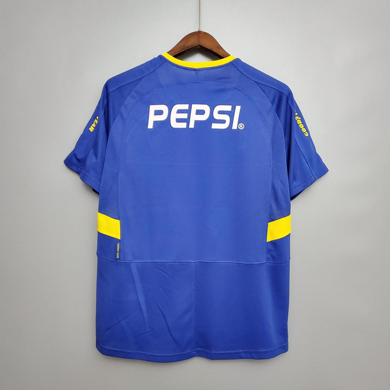 Camisa Retrô Boca Juniors 2003/04 Home - FutStore Oficial!