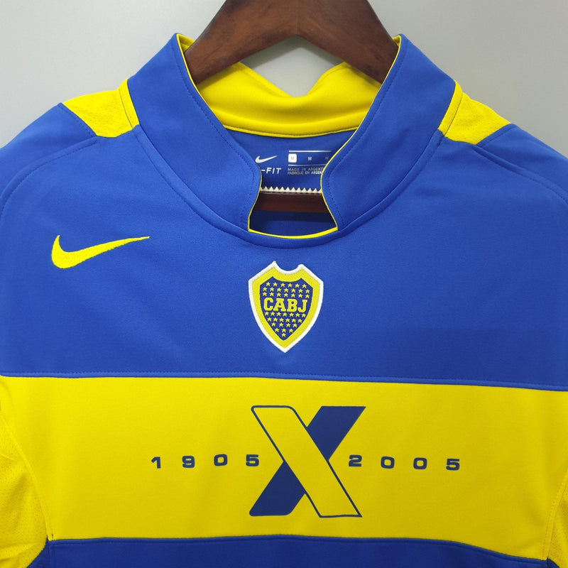 Camisa Retrô Boca Juniors 2005/05 Home - FutStore Oficial!