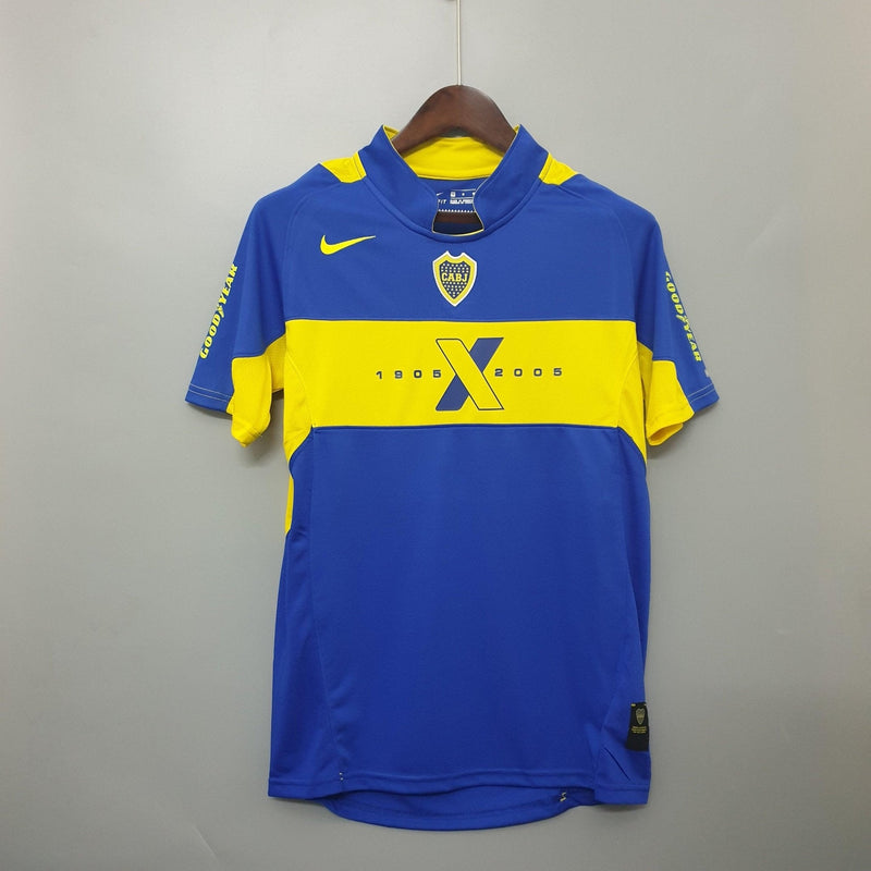 Camisa Retrô Boca Juniors 2005/05 Home - FutStore Oficial!