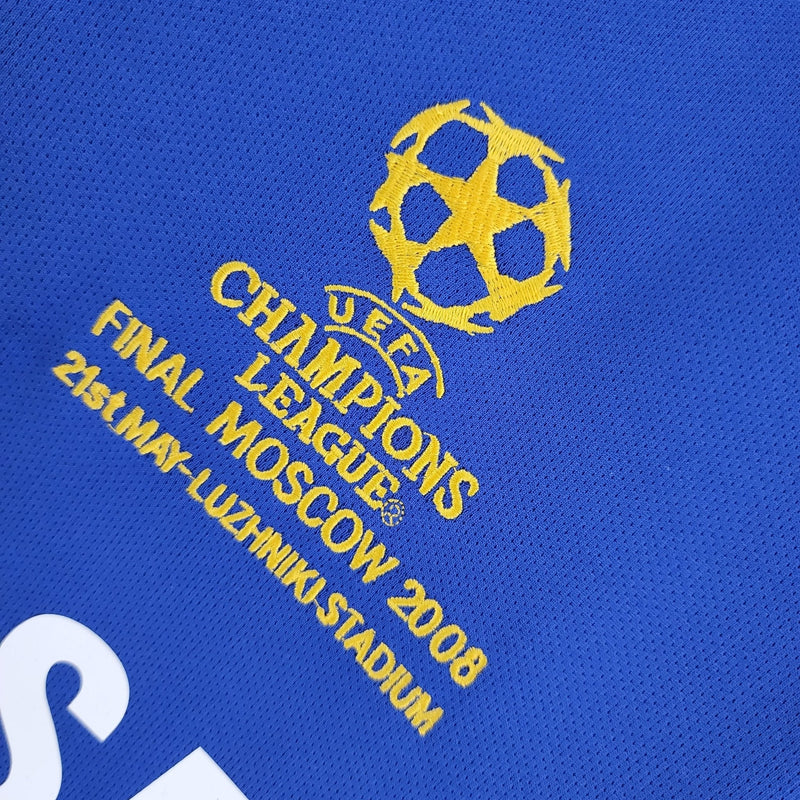 Camisa Retrô Chelsea FC 2008/09 Home Champions League Edition - FutStore Oficial!