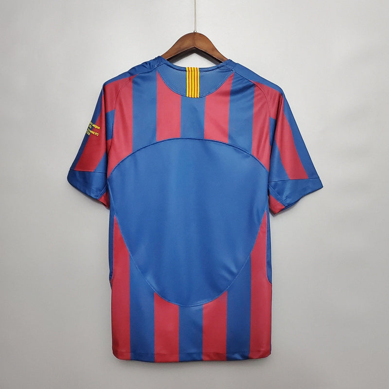 Camisa Retrô FC Barcelona 2006/06 Home Champions League Edition - FutStore Oficial!