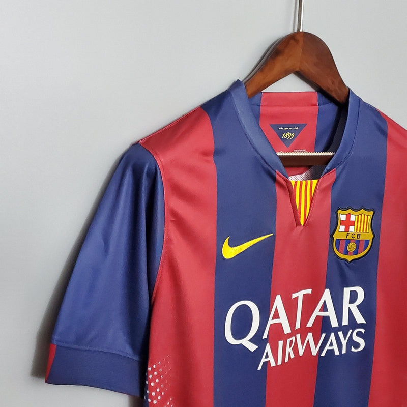 Camisa Retrô FC Barcelona 2014/15 Home - FutStore Oficial!