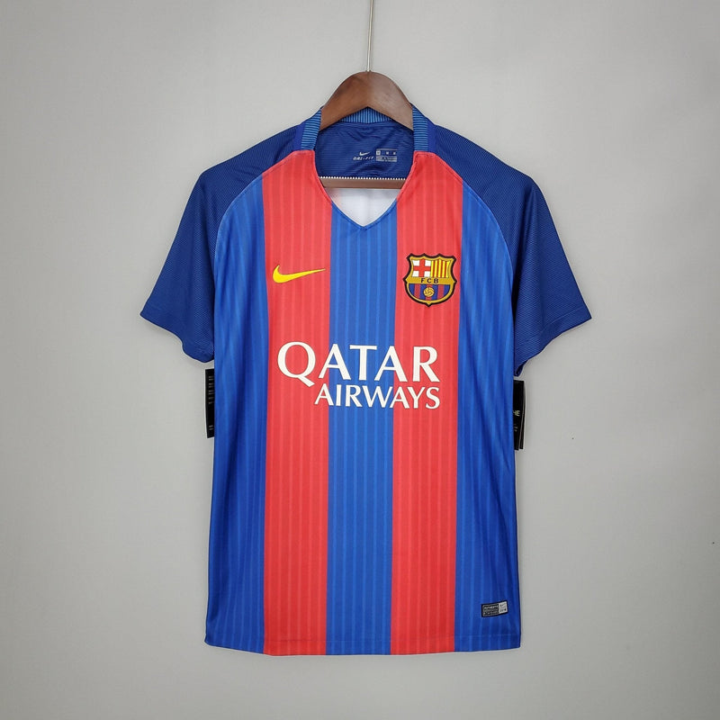 Camisa Retrô FC Barcelona 2016/17 Home - FutStore Oficial!