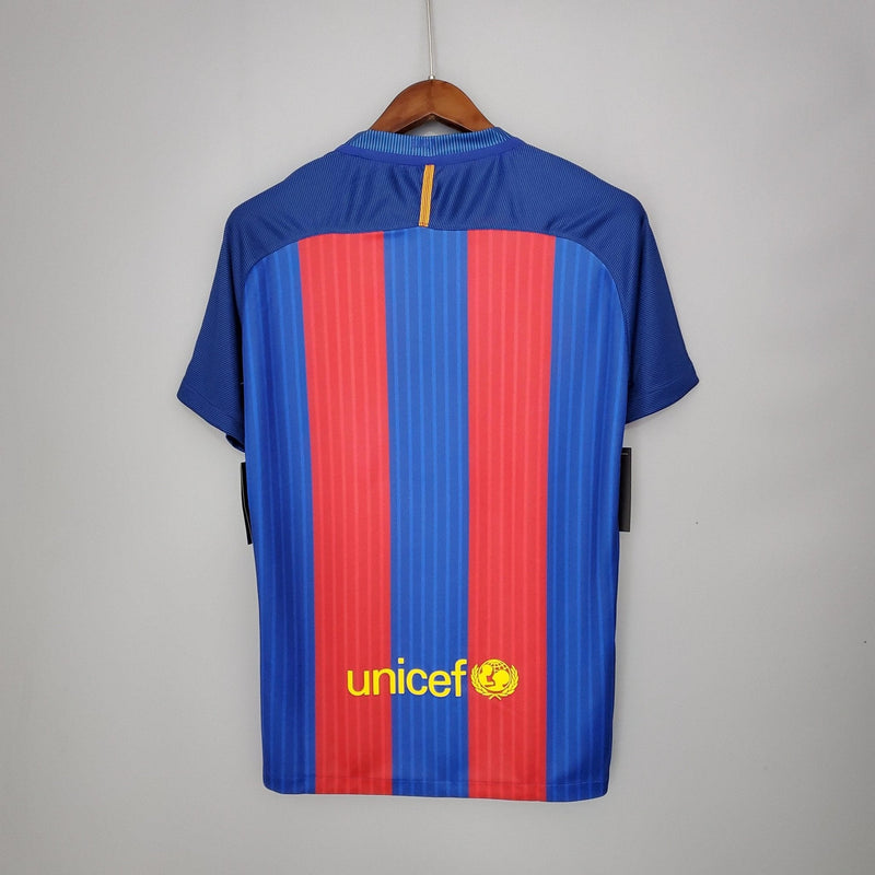 Camisa Retrô FC Barcelona 2016/17 Home - FutStore Oficial!