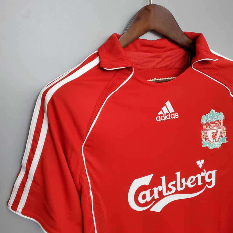 Camisa Retrô Liverpool 2006/07 Home - FutStore Oficial!