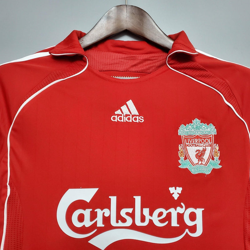 Camisa Retrô Liverpool 2006/07 Home - FutStore Oficial!