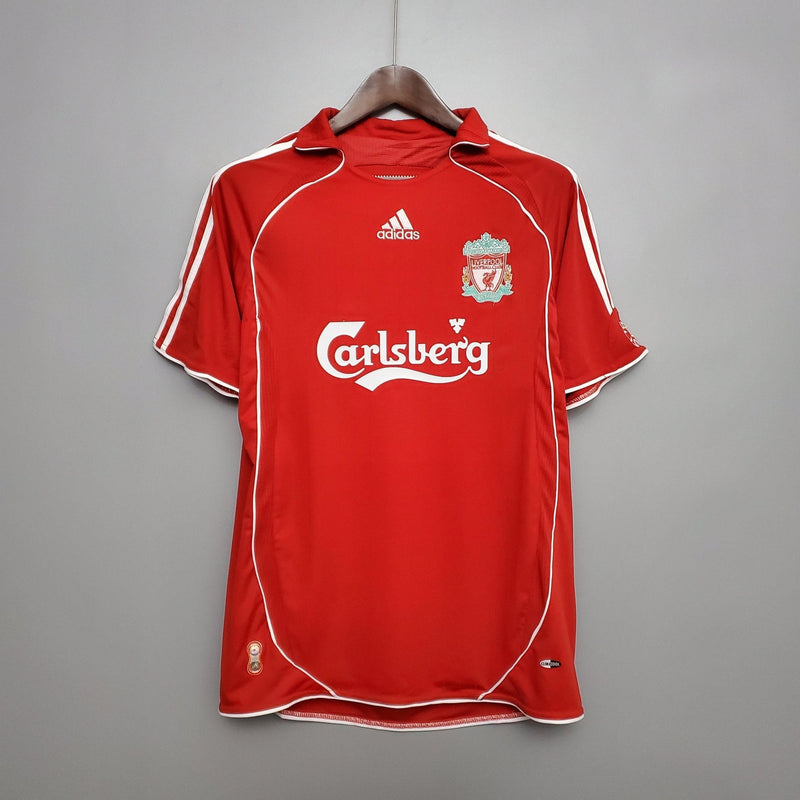 Camisa Retrô Liverpool 2006/07 Home - FutStore Oficial!