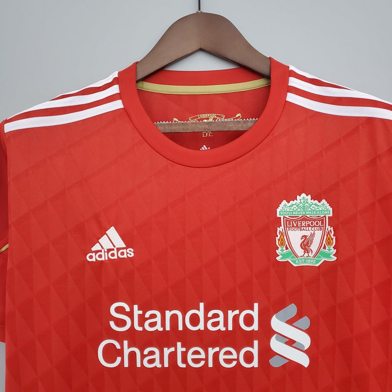 Camisa Retrô Liverpool 2010/11 Home - FutStore Oficial!