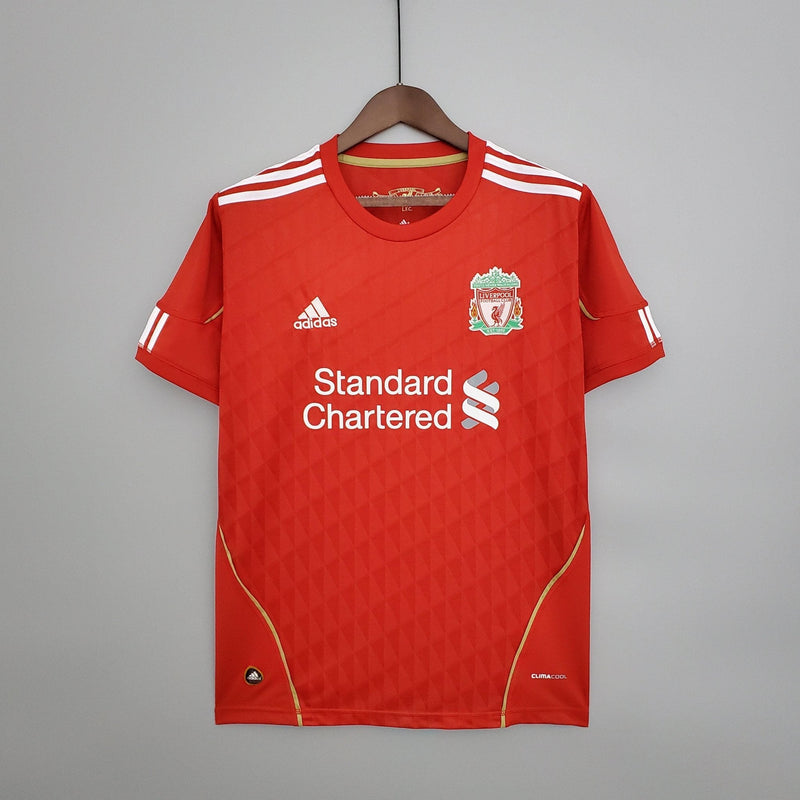 Camisa Retrô Liverpool 2010/11 Home - FutStore Oficial!