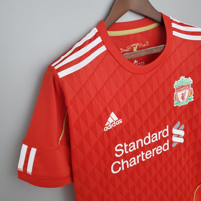 Camisa Retrô Liverpool 2010/11 Home - FutStore Oficial!