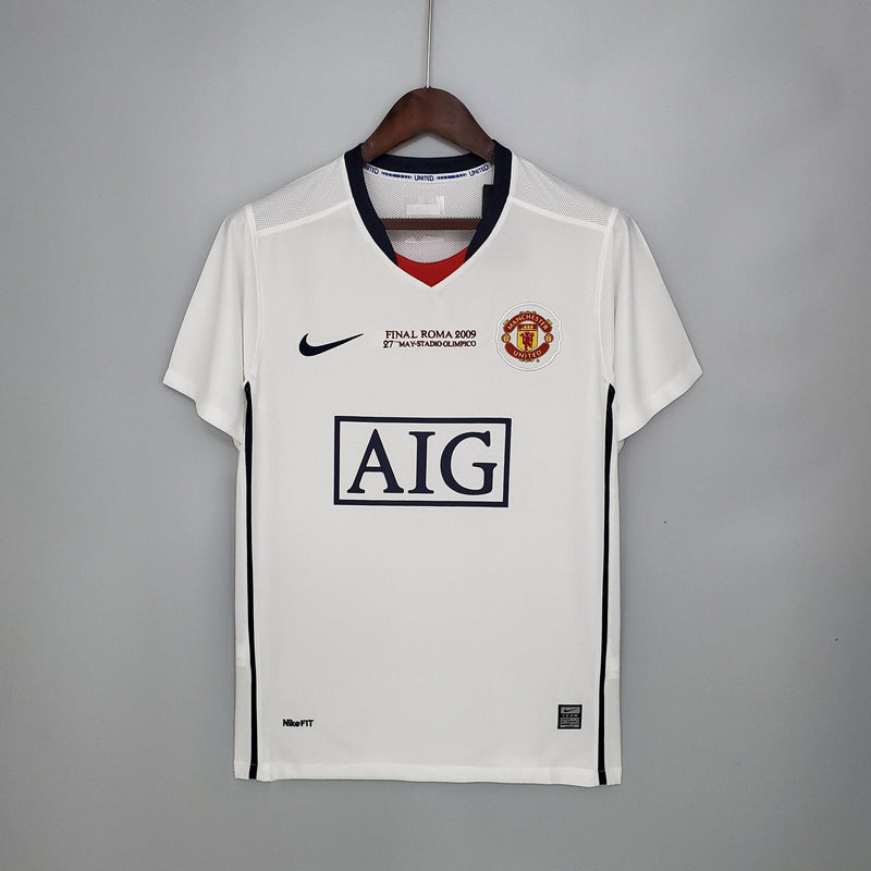 Camisa Retrô Manchester United 2008/09 Home Champions League Edition - FutStore Oficial!