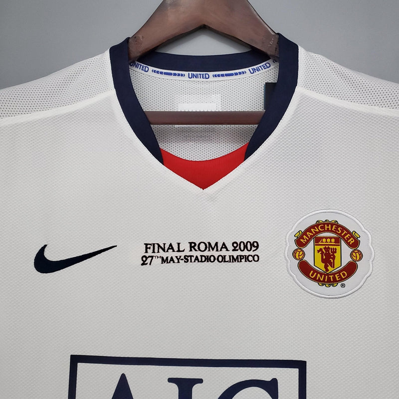 Camisa Retrô Manchester United 2008/09 Home Champions League Edition - FutStore Oficial!