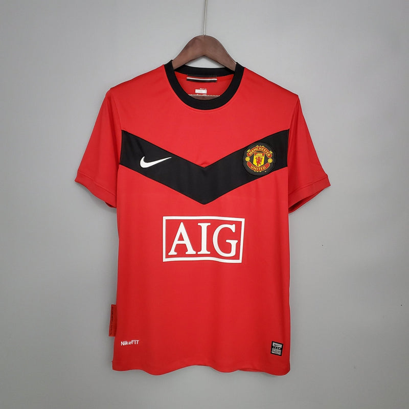 Camisa Retrô Manchester United 2009/10 Home - FutStore Oficial!