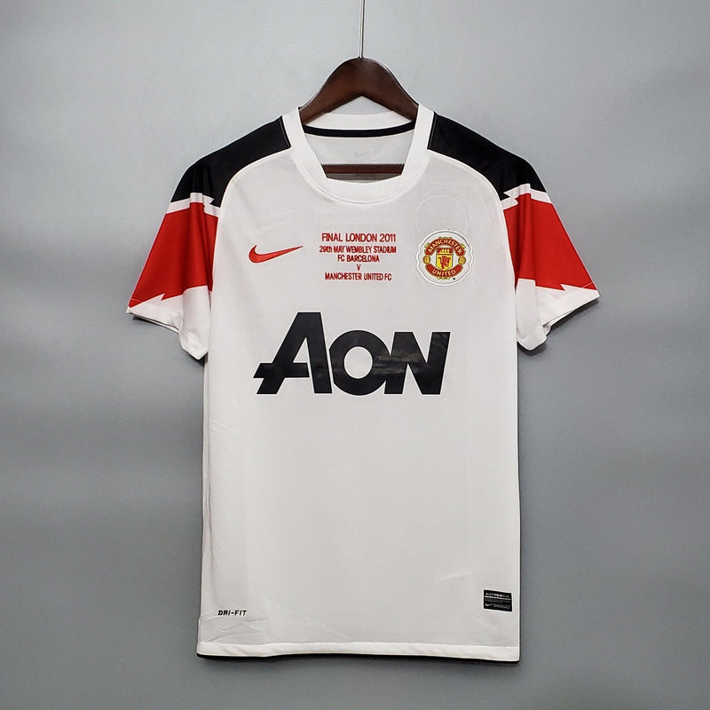 Camisa Retrô Manchester United 2010/11 Away Champions League Edition - FutStore Oficial!