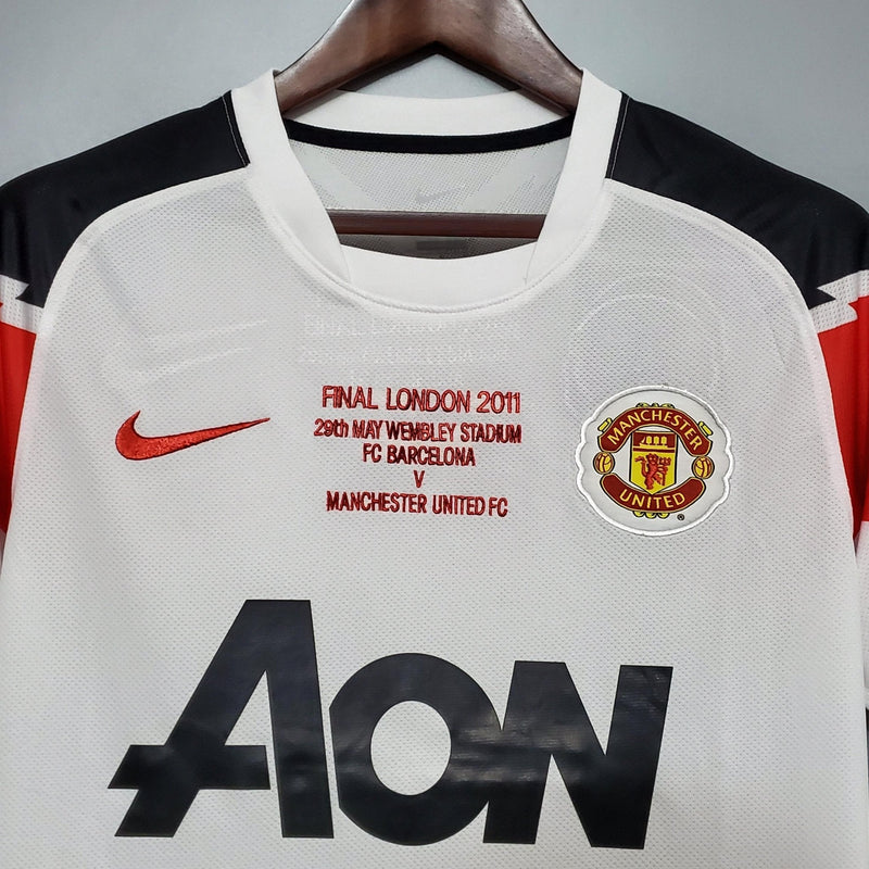 Camisa Retrô Manchester United 2010/11 Away Champions League Edition - FutStore Oficial!